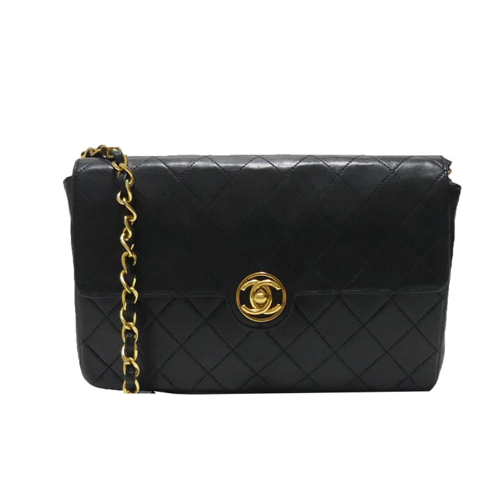 楽天市場】【中古】CHANEL ココマーク サークル マトラッセ シングル  