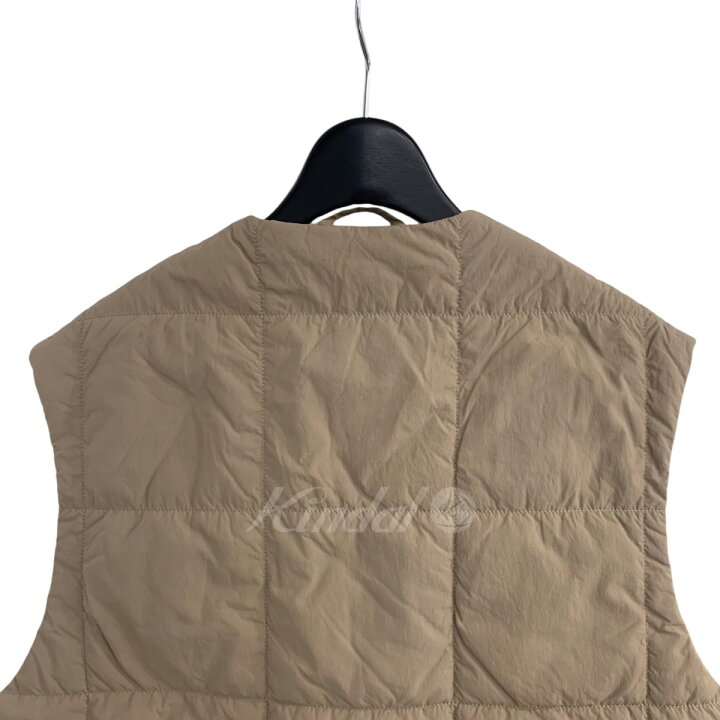 楽天市場】【中古】STUDIO NICHOLSONエコダウンベスト ベージュ サイズ 