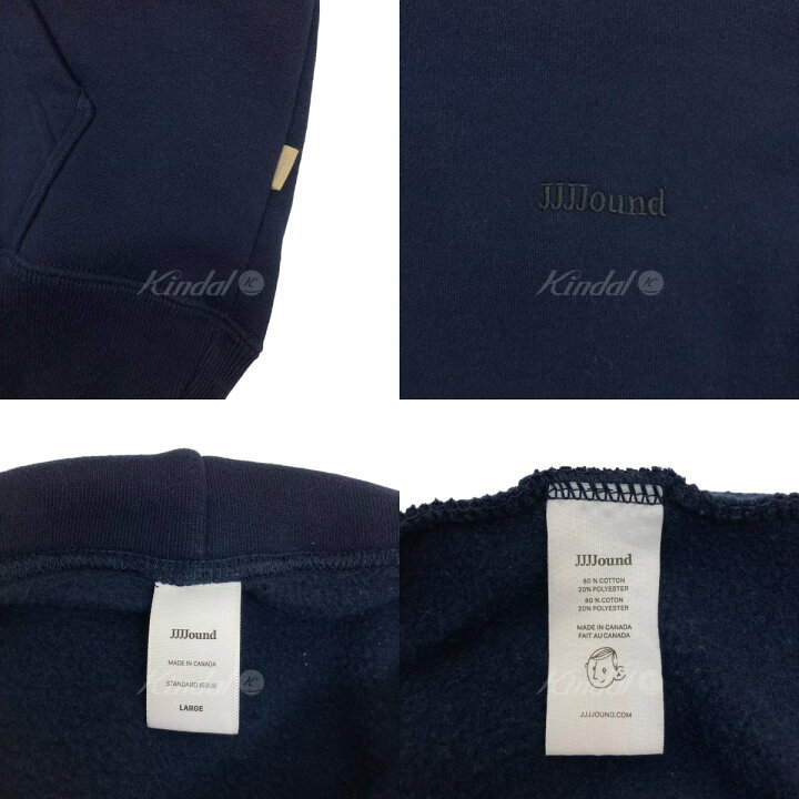 楽天市場】【中古】JJJJoundフーディスウェットパーカー ネイビー 