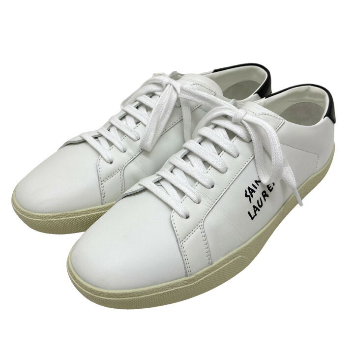 楽天市場】【中古】SAINT LAURENT PARIS スニーカー 610685 ホワイト 