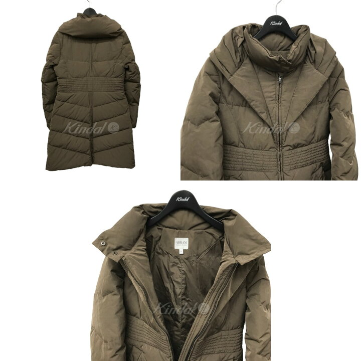 楽天市場】【中古】ARMANI COLLEZIONI ショールカラーダウンコート 