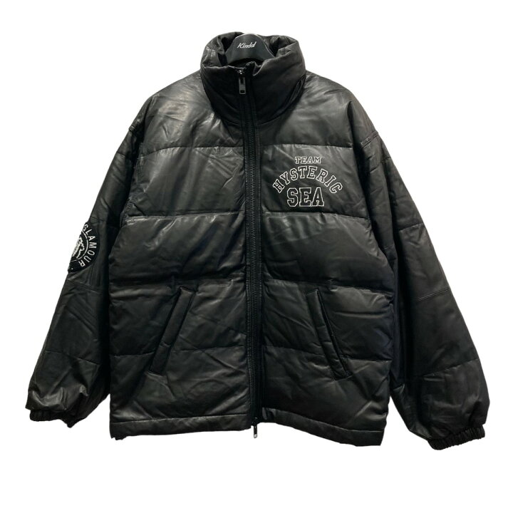 HYSTERIC GLAMOUR X WDS LEATHER DOWN 