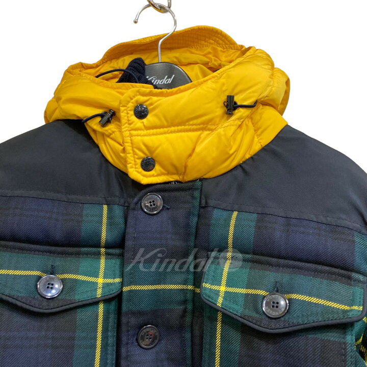 楽天市場】【中古】MONCLER 「DEFENSE」 チェックダウンジャケット  