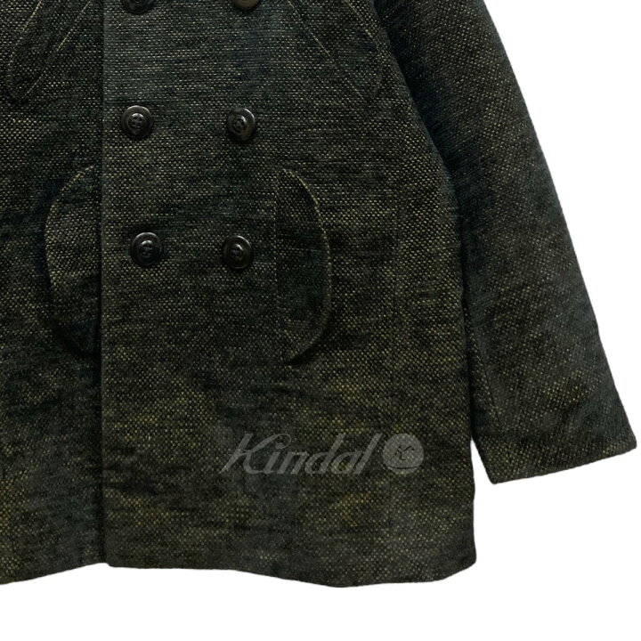 楽天市場】【中古】MASU 「V NECK PEA COAT」 VネックPコート MVFW 
