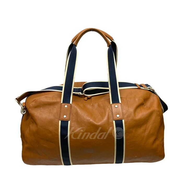 楽天市場】【中古】COACH 2WAYヘリテージ ウェブレザーダッフルバッグ 