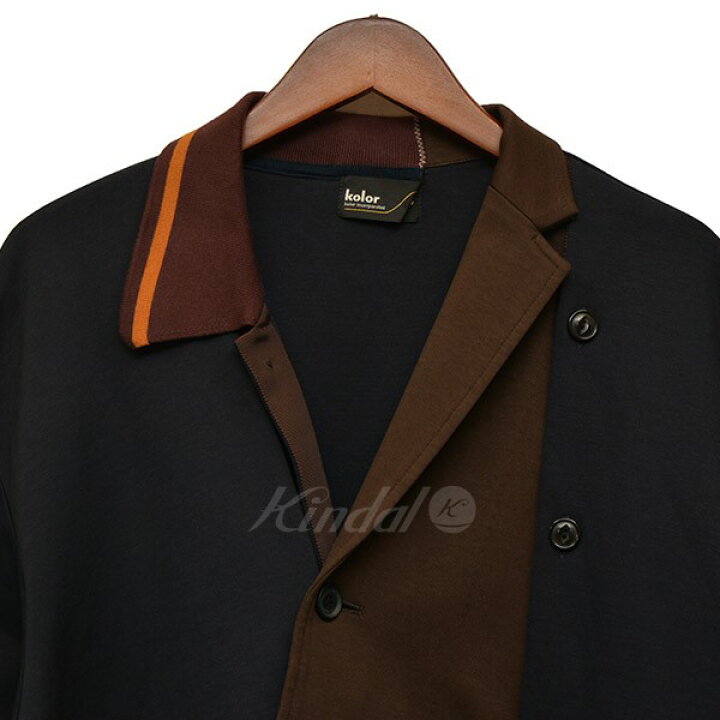 楽天市場】【中古】kolor 2023SS ハイゲージポンチジャケット ネイビー 