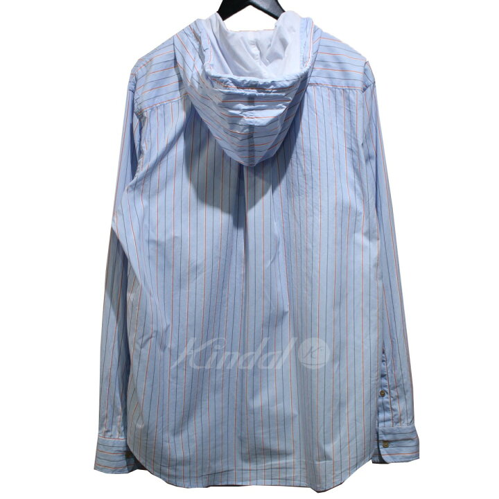 楽天市場】【中古】MARNI 23SS フード付き ストライプシャツパーカー 