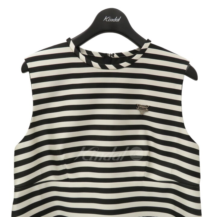 楽天市場】【中古】LOUIS VUITTONシルクボーダーノースリーブブラウス 