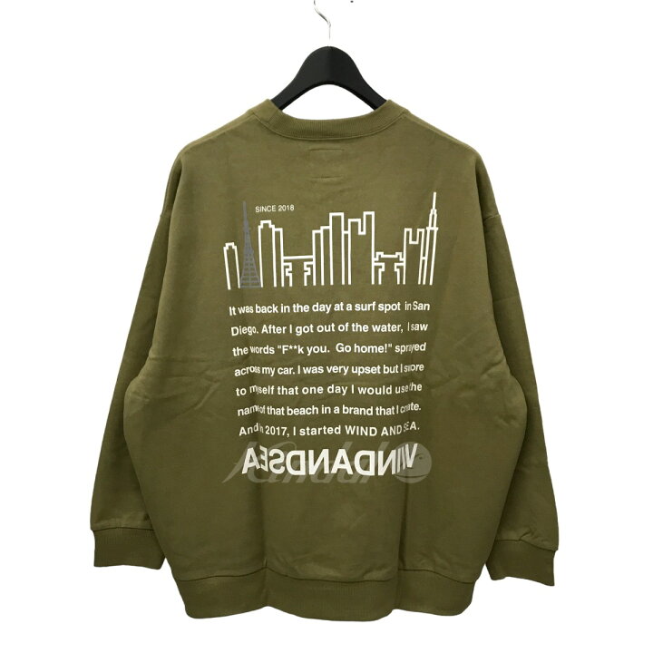 楽天市場】【中古】WIND AND SEA×Manhattan Portage 23SS CREWNECK 