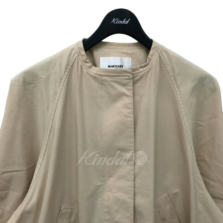 楽天市場】【中古】machattボリュームスリーブブルゾン ベージュ  