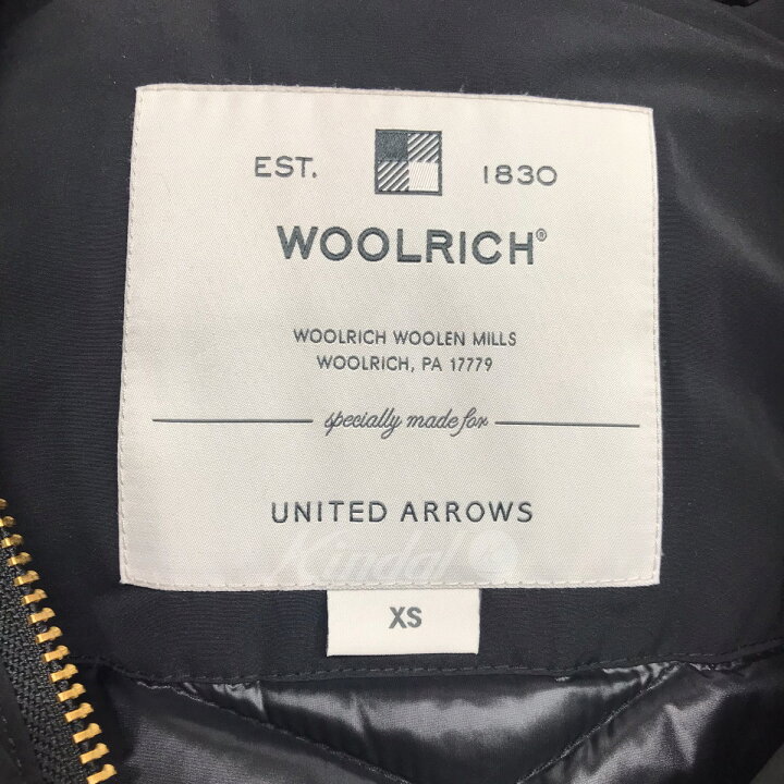 楽天市場】【中古】Wool rich UA別注MAPLE ダウンコート ブラック  