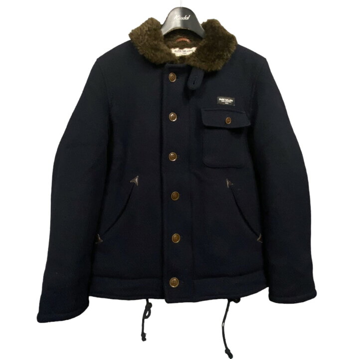 楽天市場】【中古】RUDE GALLERY 15AW デッキジャケット ネイビー  