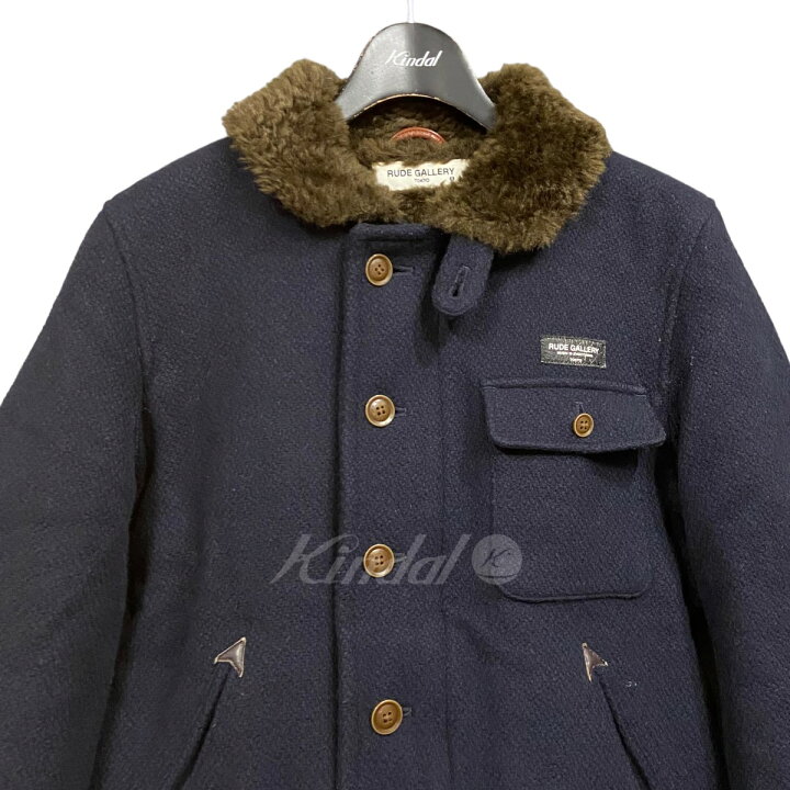 楽天市場】【中古】RUDE GALLERY 15AW デッキジャケット ネイビー  
