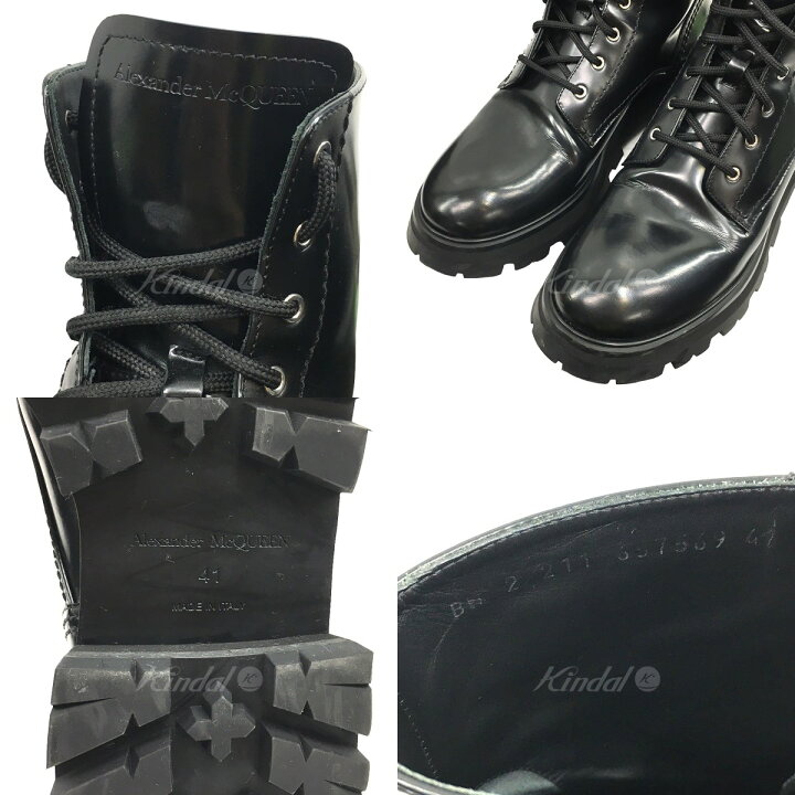 楽天市場】【中古】ALEXANDER McQUEENワンダーブーツ レースアップ 