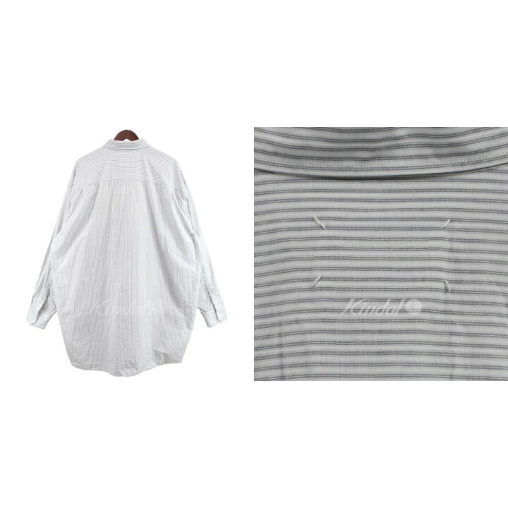楽天市場】【中古】MAISON MARGIELA21SS PINSTRIPE COTTON OVER FIT  