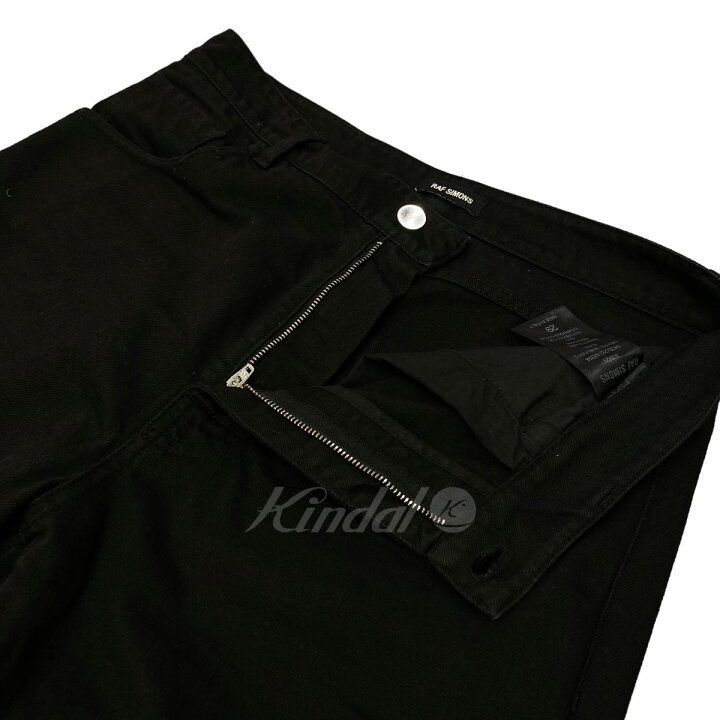 楽天市場】【中古】RAF SIMONS 2021AW クロップドデニムパンツ  