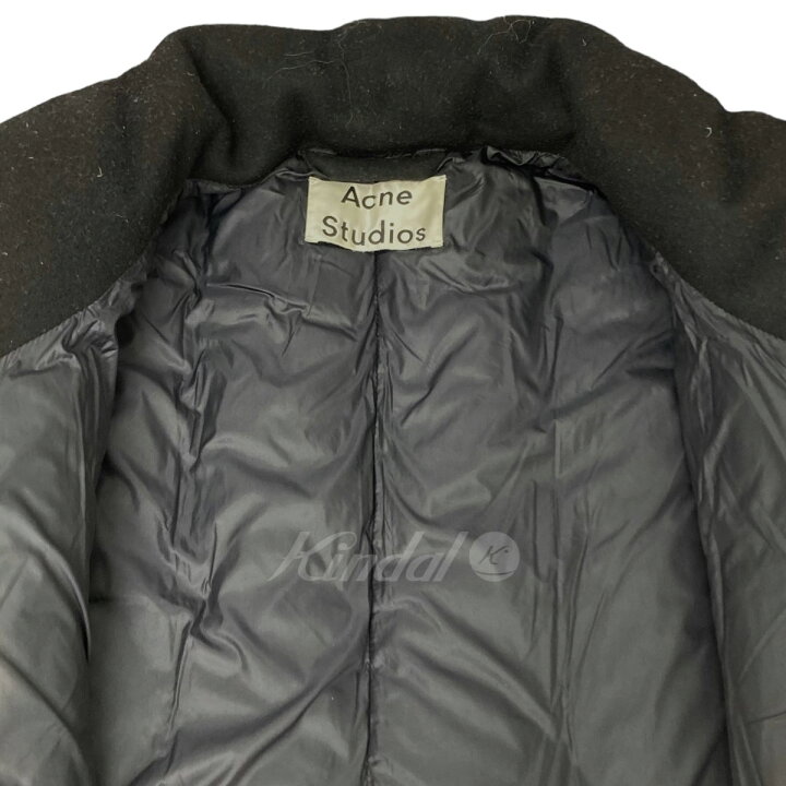 楽天市場】【中古】ACNE STUDIOSロングダウンジャケット ブラック  