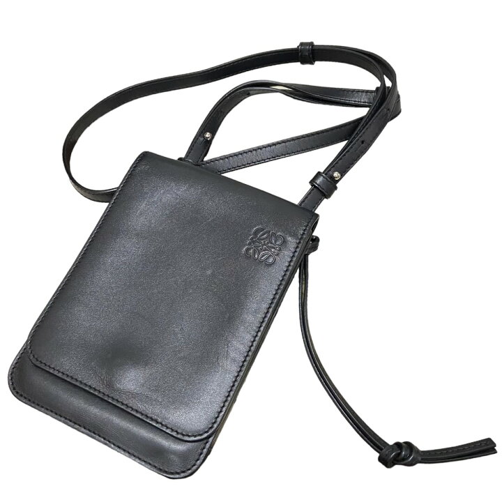 楽天市場】【中古】LOEWE｢GUSSET FLAT CROSSBODY｣ショルダーバッグ 