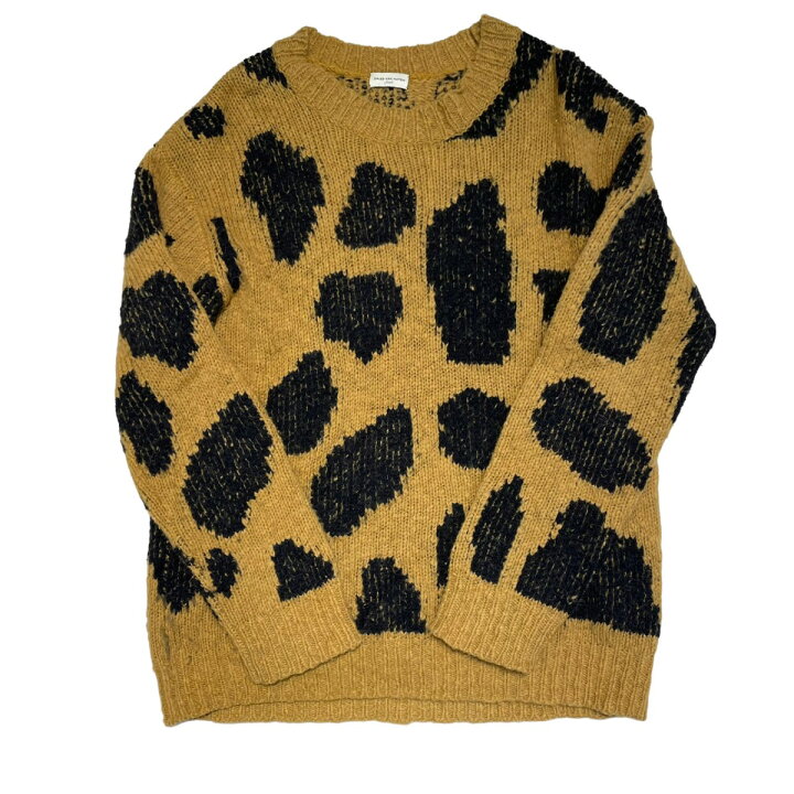 楽天市場】【中古】DRIES VAN NOTENレオパードクルーネックニット 