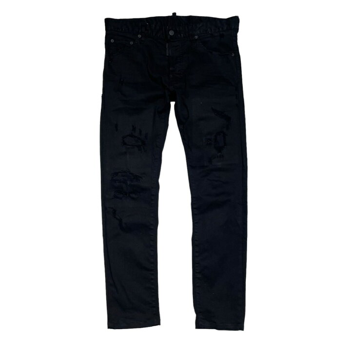 楽天市場】【中古】DSQUARED2 ダメージ加工デニムパンツ／s71lb0525 