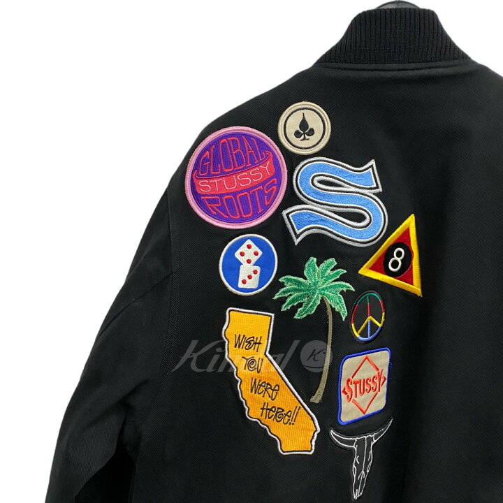 楽天市場】【中古】Stussy 22SS Souvenir Stadium Bomberボンバー 