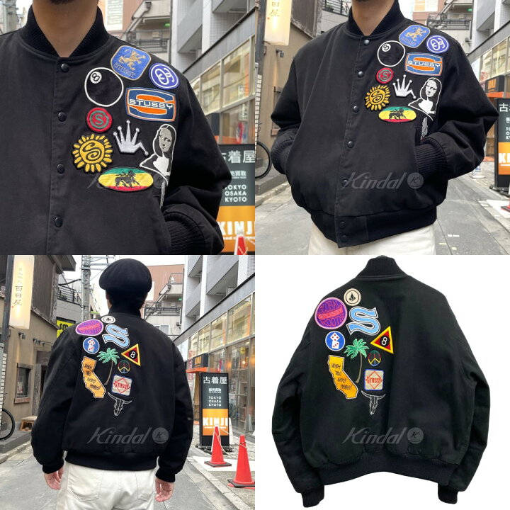 楽天市場】【中古】Stussy 22SS Souvenir Stadium Bomberボンバー  