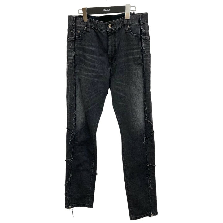 楽天市場】【中古】sacai再構築裾ジップベルテッドデニムパンツ 21 