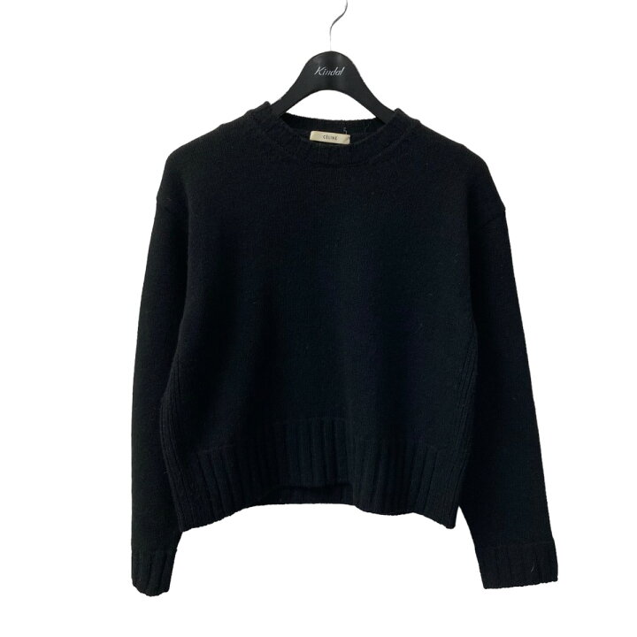 楽天市場】【中古】CELINEチャンキーニット ブラック サイズ：XS【価格 