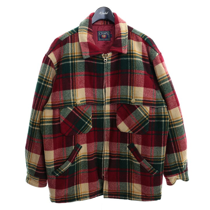 楽天市場】【中古】CHAPS RALPH LAUREN 80s チェック柄ウールジップ 