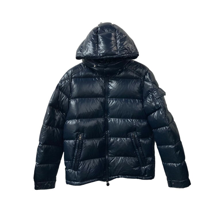楽天市場】【中古】MONCLER MAYA ダウンジャケット ネイビー サイズ  