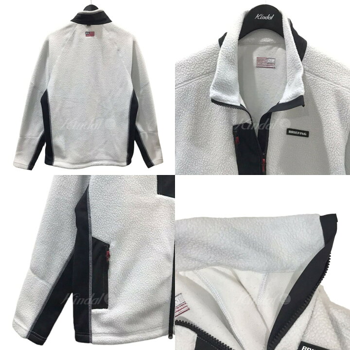 楽天市場】【中古】BRIEFINGジップアップフリースジャケット POLARTEC 