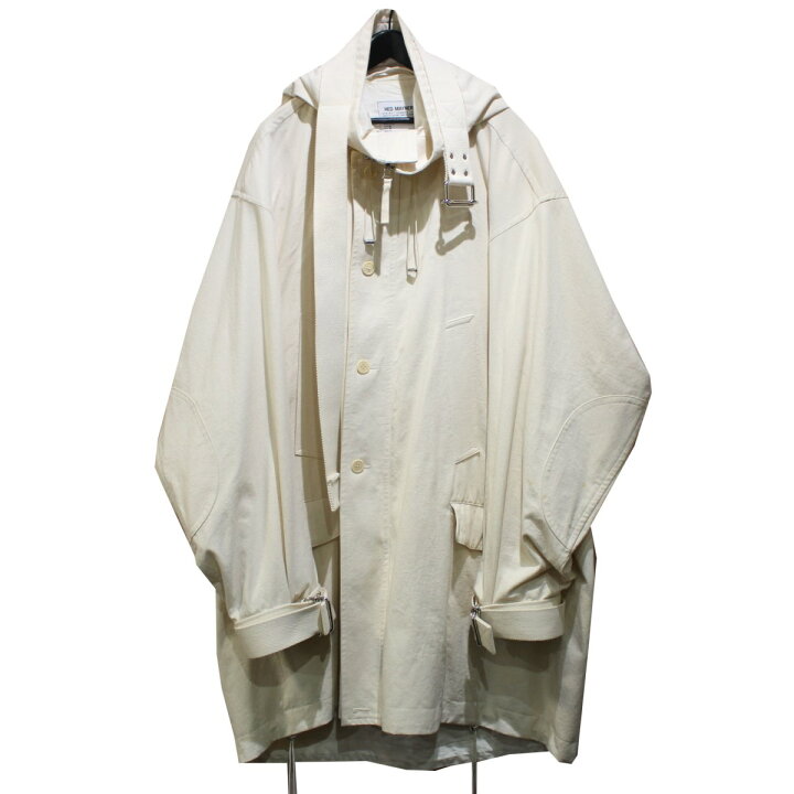 楽天市場】【中古】HED MAYNER 20SS コットンモッズコート ホワイト 