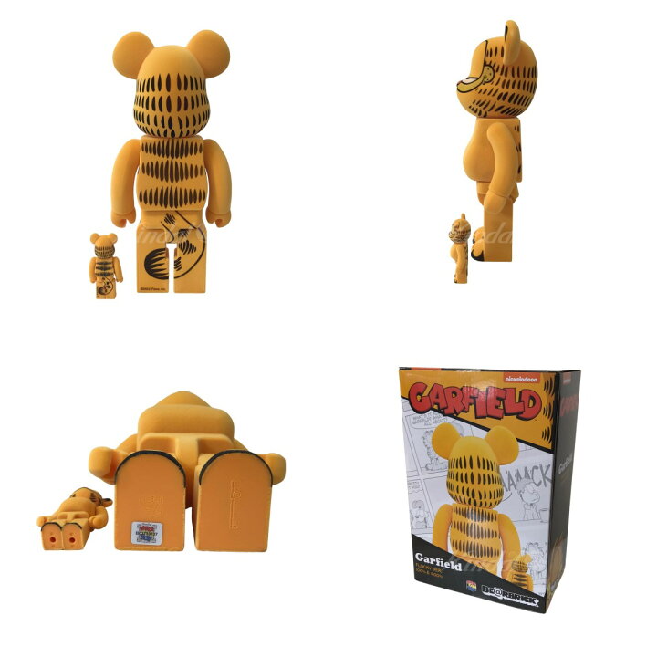 楽天市場】【中古】be@rbrick×GARFIELD ｢Ver． 100％＆400％ GARFIELD 
