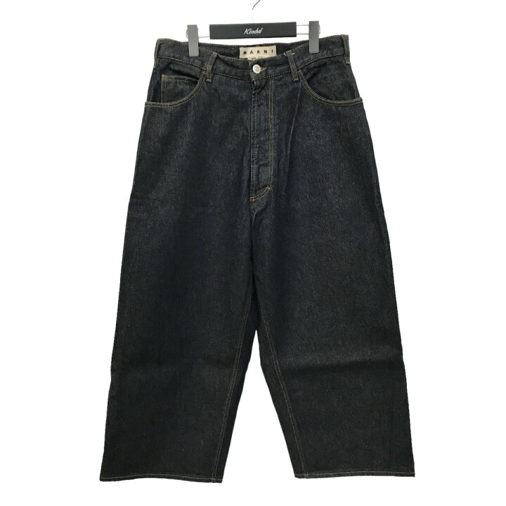 楽天市場】【中古】MARNI 19SS ワイドデニムパンツ PUJU0014A0 