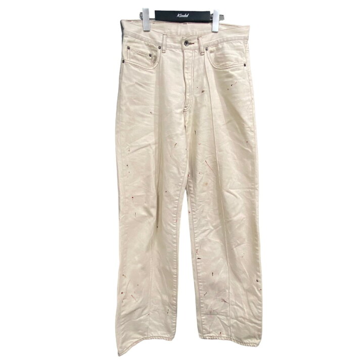 楽天市場】【中古】KHOKI｢Hand Paint Denim Pants｣加工デザインパンツ 