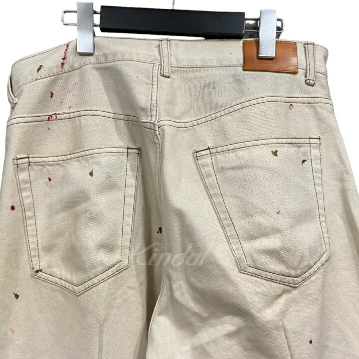 楽天市場】【中古】KHOKI｢Hand Paint Denim Pants｣加工デザインパンツ 