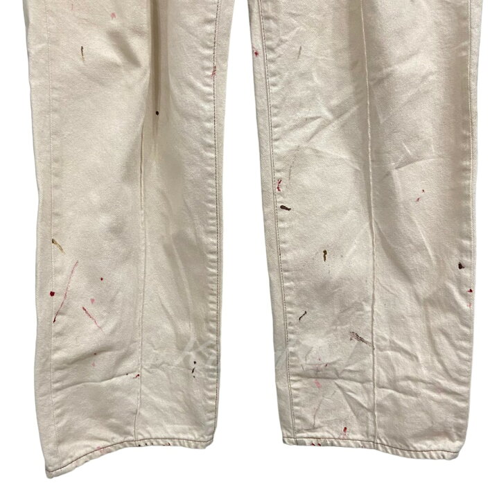 楽天市場】【中古】KHOKI｢Hand Paint Denim Pants｣加工デザインパンツ 
