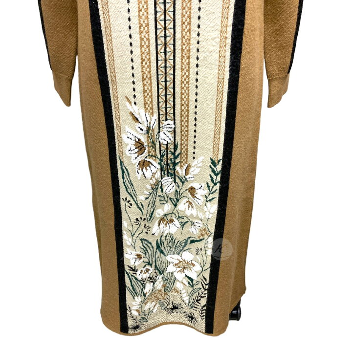 楽天市場】【中古】MURRAL ｢Framed flower knit dress｣ フレームド 