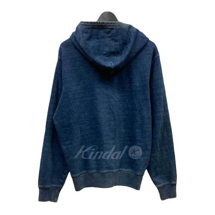 楽天市場】【中古】RRL ジップパーカー 0200011581 インディゴ サイズ 