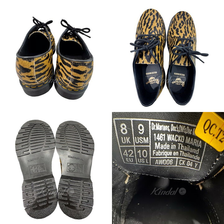楽天市場】【中古】WACKO MARIA×Dr．Martens ハラコレオパード 