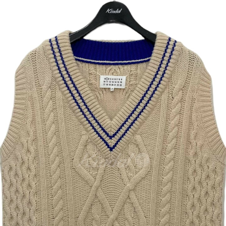 楽天市場】【中古】Maison Margiela チルデンケーブルニット  