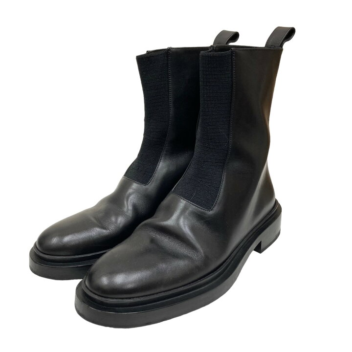 楽天市場】【中古】JIL SANDERフロントゴアアンクルブーツ ブラック 
