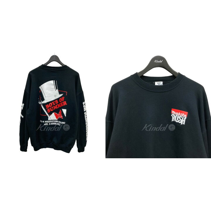 楽天市場】【中古】BOYS OF SUMMER クルーネックスウェット ブラック 