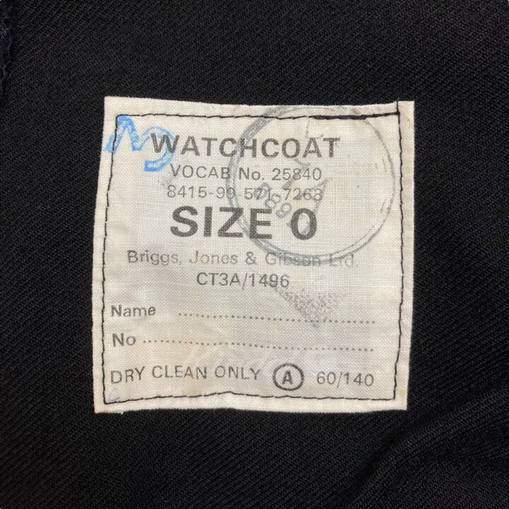 楽天市場】【中古】Royal Navy60-70s ヴィンテージ WATCH COAT コート 