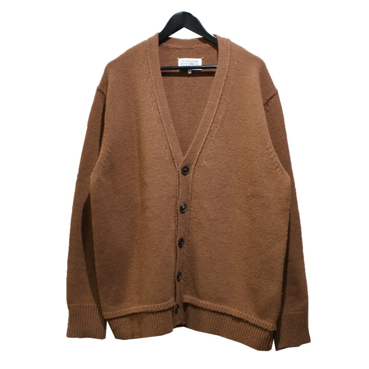 楽天市場】【中古】Maison Margiela 21AW エルボーパッチカーディガン  