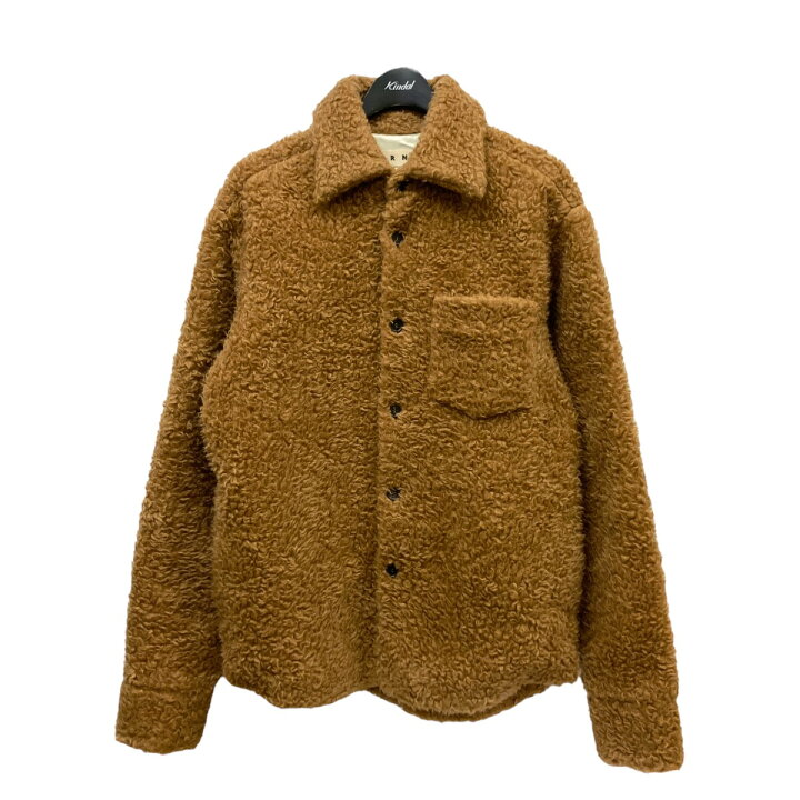 楽天市場】【中古】MARNI ボアテディジャケット CUMU0172UO ベージュ 
