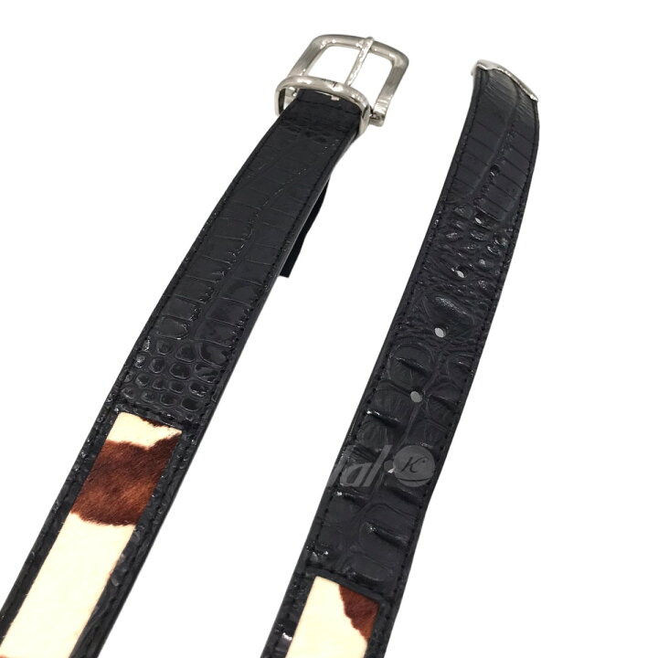 楽天市場】【中古】Stussy ｢LEATHER OVERLAY BELT｣レザーオーバーレイ 
