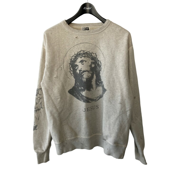 楽天市場】【中古】SAINT MICHAEL 20AW SM2 CREW SWEAT SHIRT SM-A20 