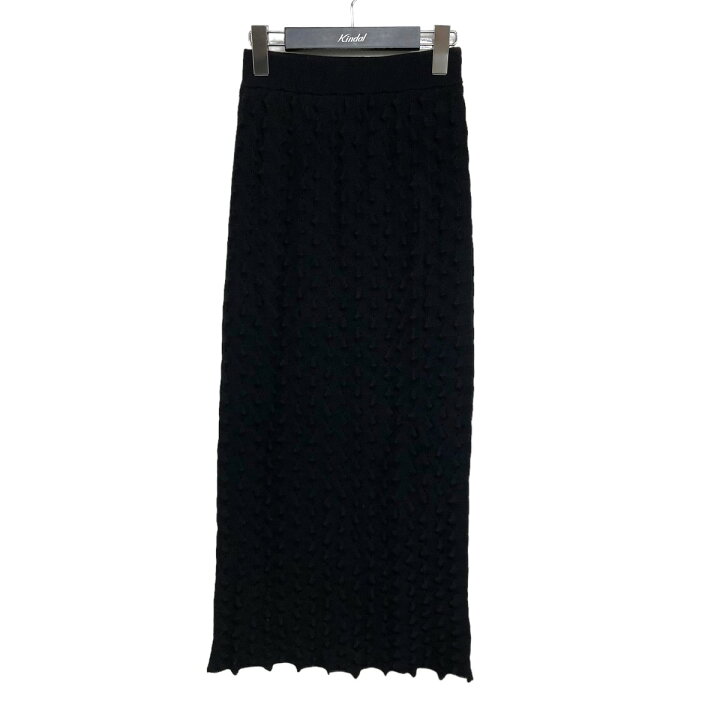 楽天市場】【中古】MAISON SPECIAL トゲトゲニットスカート ブラック 
