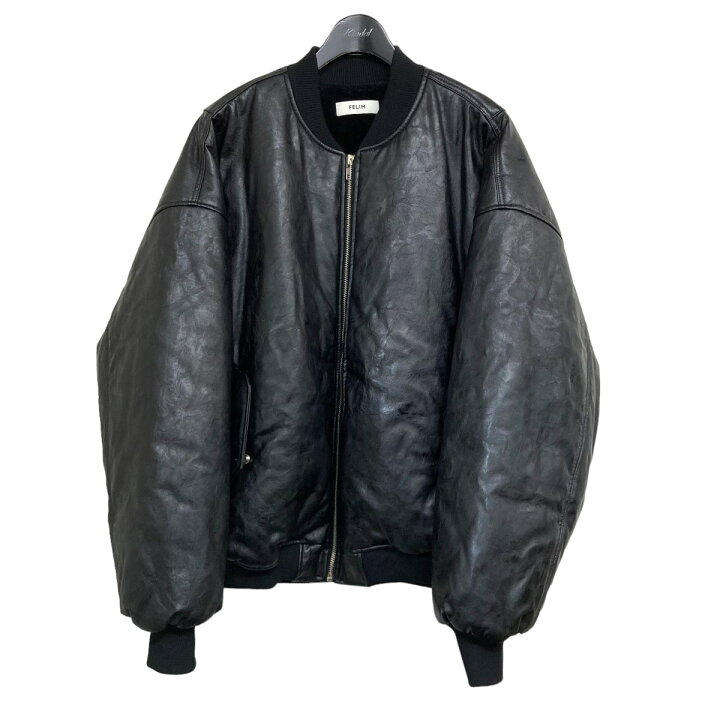 楽天市場】【中古】FELIM 「FAKE LEATHER MA-1」 フェイクレザーMA-1  